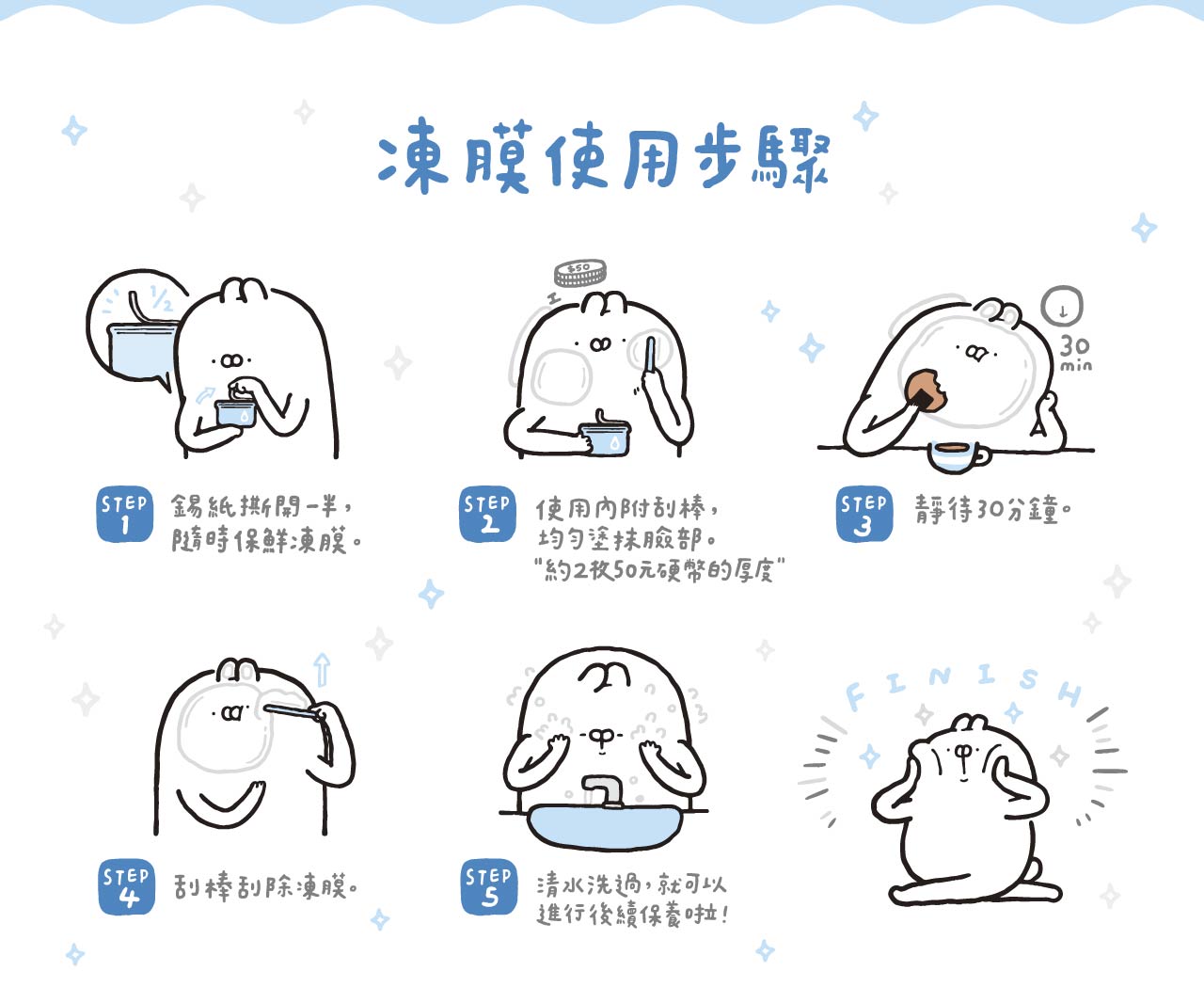 【台湾插画家联名款】BP2超能淨亮酵素冷膜 250g