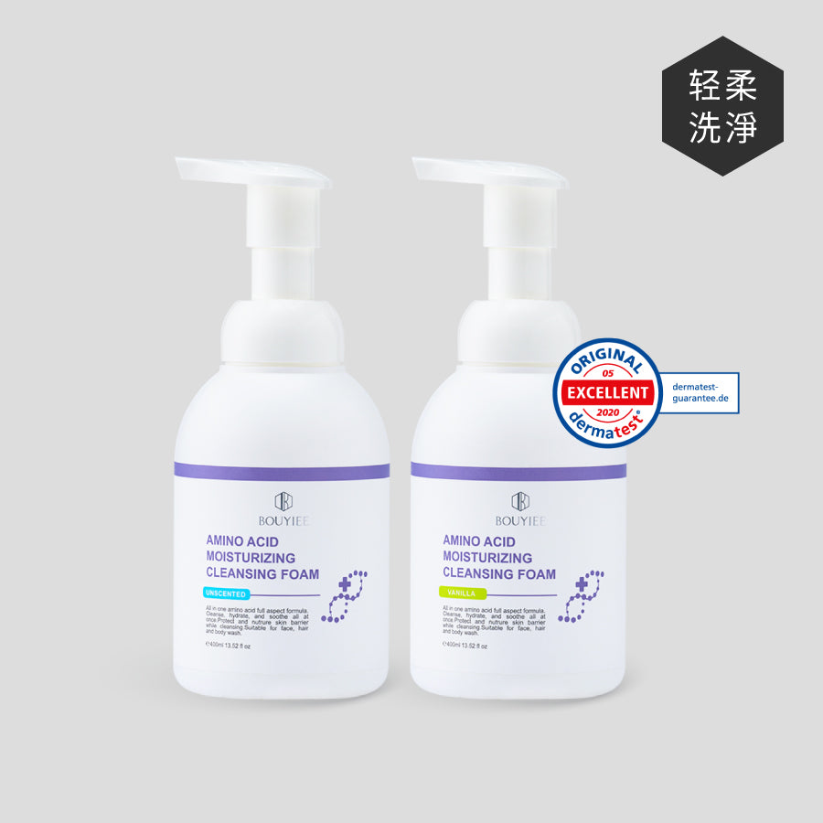 胺基酸益肤全效舒缓泡泡400ml