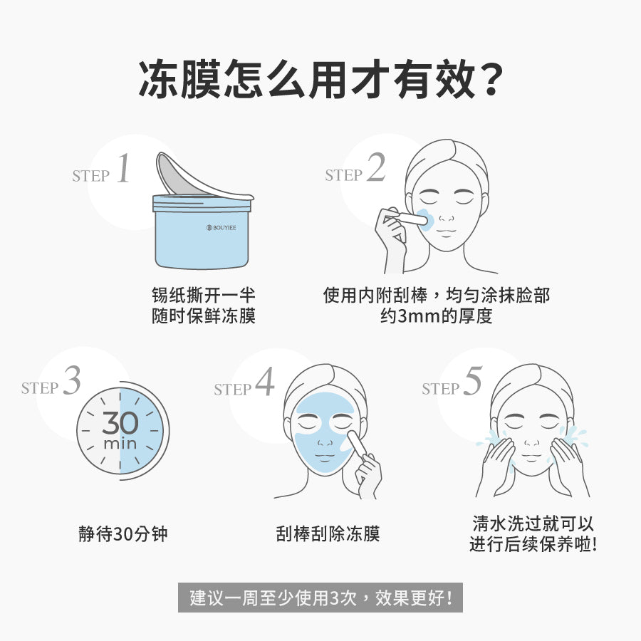 【包娘粉丝独家】BP2超能净亮酵素冷膜250g