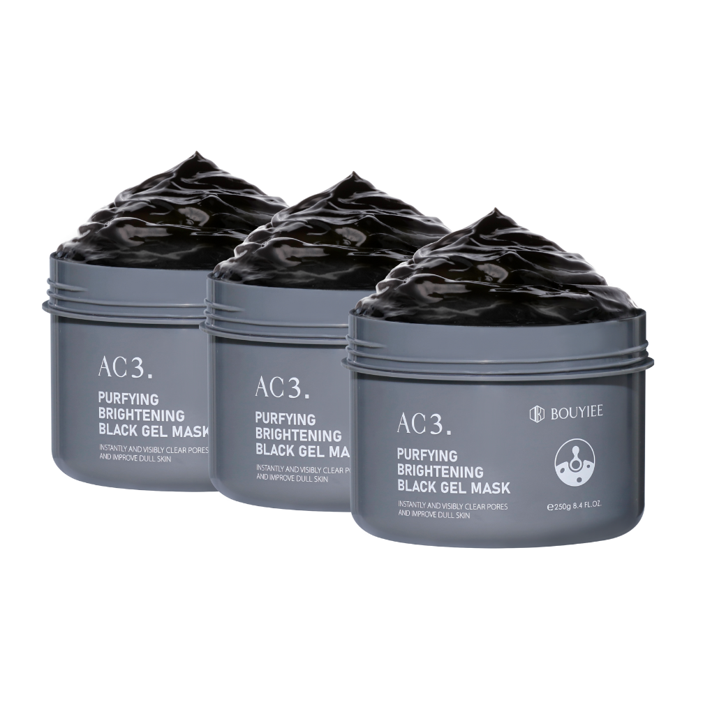 【闺蜜囤货组】AC3 净肤焕白黑冻膜 (250g) x3
